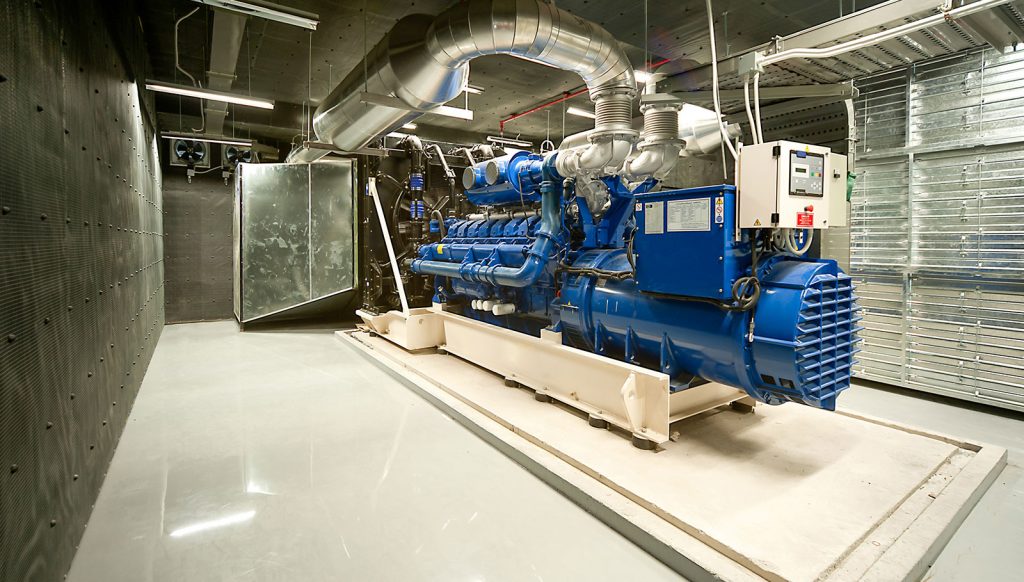 CHP Gasgenerator-System