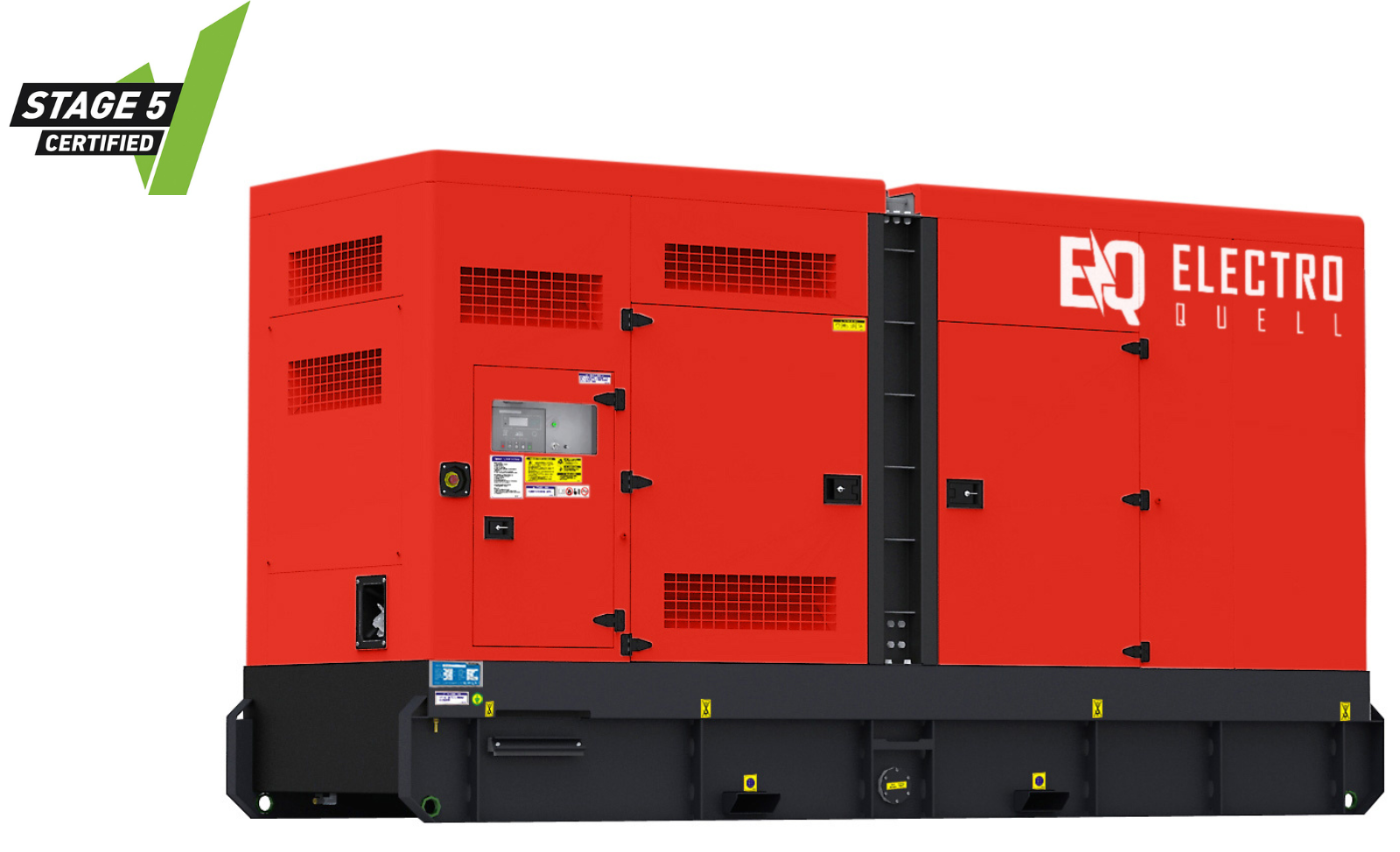 Stufe V zertifizierter Generator
